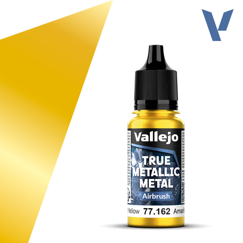 Vallejo - True Metallic Metal: Airbrush - Radiant Yellow