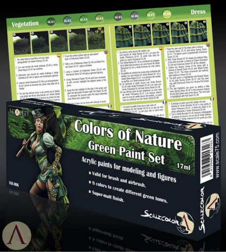 Scale 75 - Scalecolor - Colours and Nature Paint Set