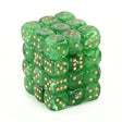 CHX 27835 Vortex 12mm d6 Green/Gold Block (36)