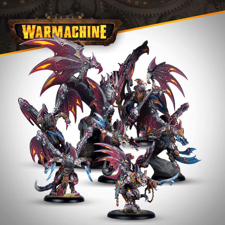 Warmachine: Khymaera Shard Nocturnes Command Cadre (HIPS)