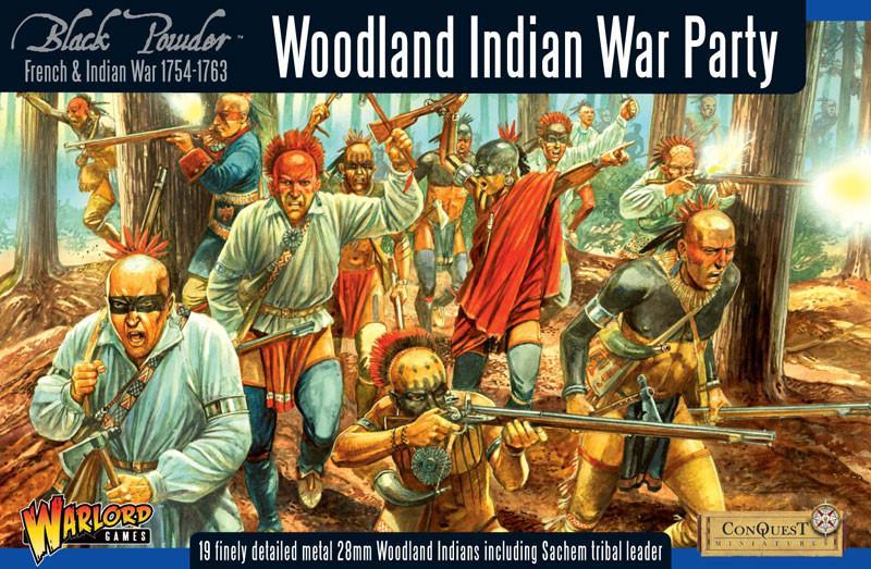 Black Powder - French Indian War: Woodland Indian War Party