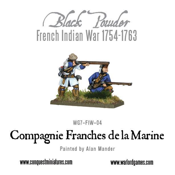 Black Powder - French Indian War: Compagnie de la Marine