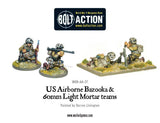 Bolt Action - US Airborne Bazooka and 60mm Light Mortar Teams