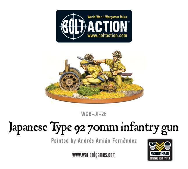 Bolt Action - Japanese Type 92 70mm Infantry Gun