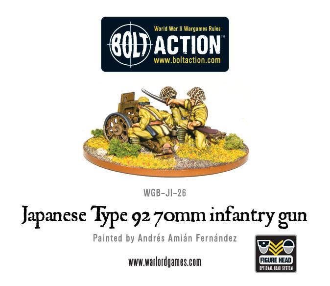 Bolt Action - Japanese Type 92 70mm Infantry Gun