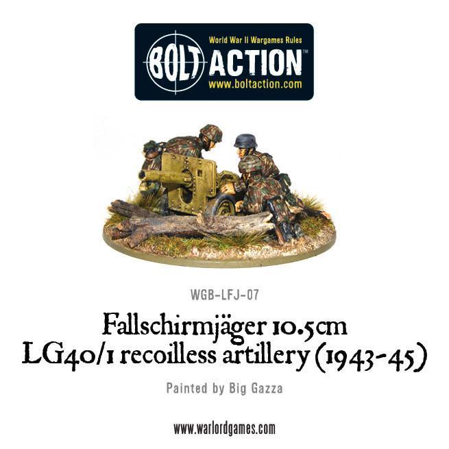 Bolt Action - Fallschirmjager 10.5cm LG40/1 Recoilless Artillery