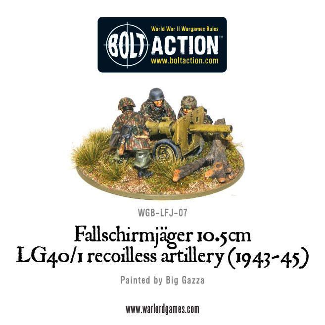 Bolt Action - Fallschirmjager 10.5cm LG40/1 Recoilless Artillery