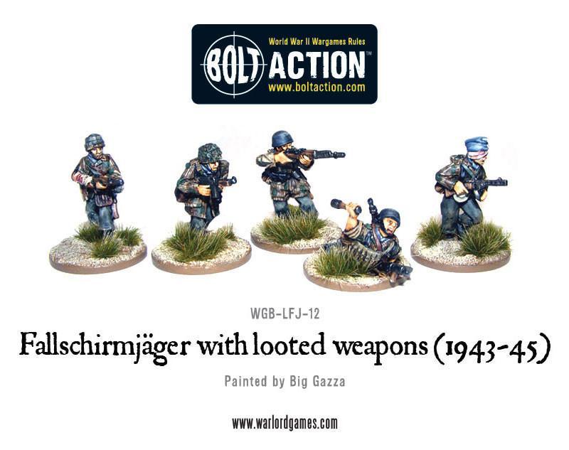 Bolt Action - Fallschirmjager with Looted Weapons