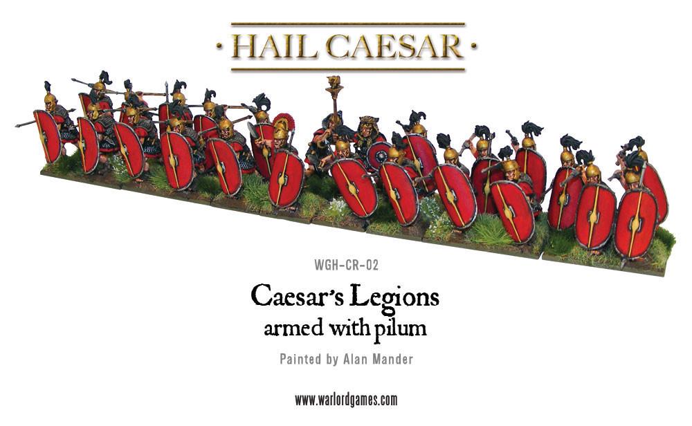 Hail Caesar - Caesar's Legions armed with Pilum