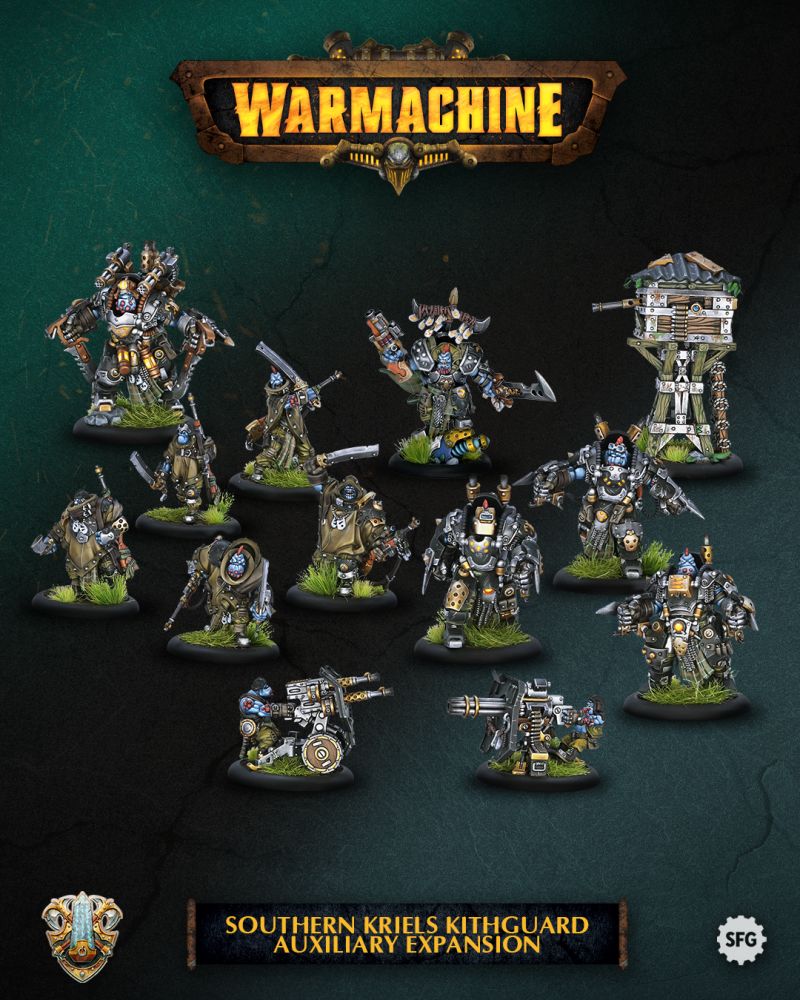 Warmachine: Southern Kriels Kithguard Auxiliary Expansion