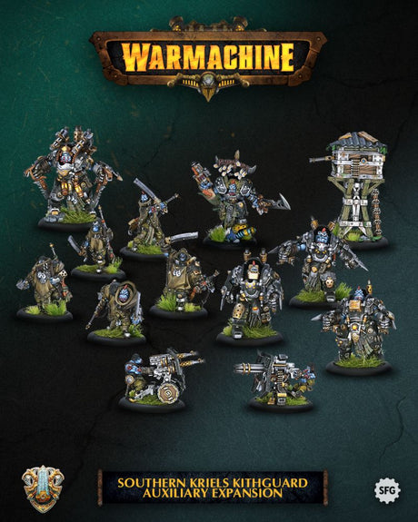 Warmachine: Southern Kriels Kithguard Auxiliary Expansion