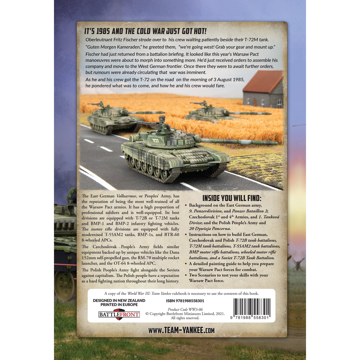 World War III - Team Yankee Warsaw Pact Book